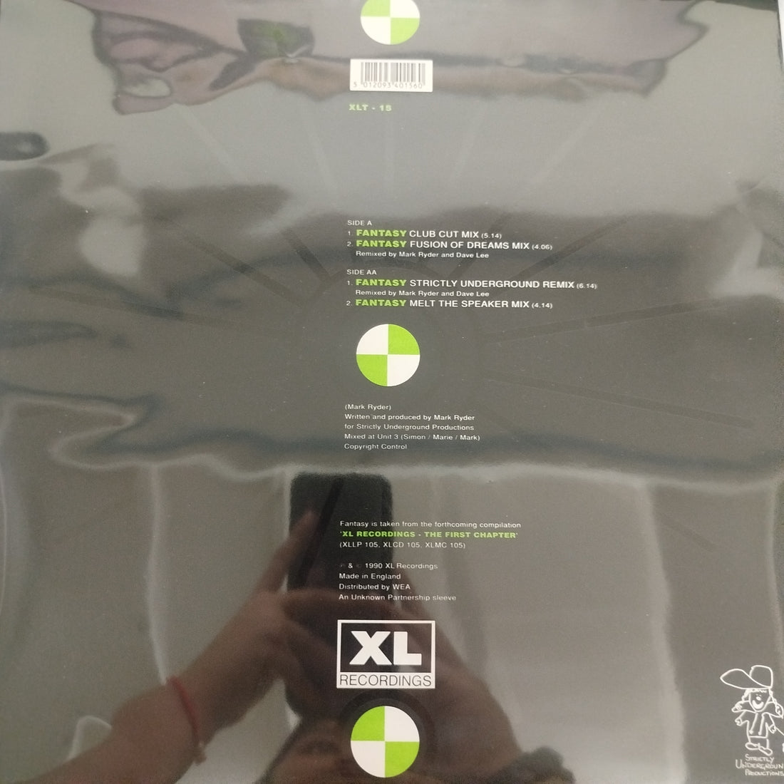 แผ่นเสียง Fantasy UFO - Fantasy Includes Original & Remix Versions Vinyl VG+