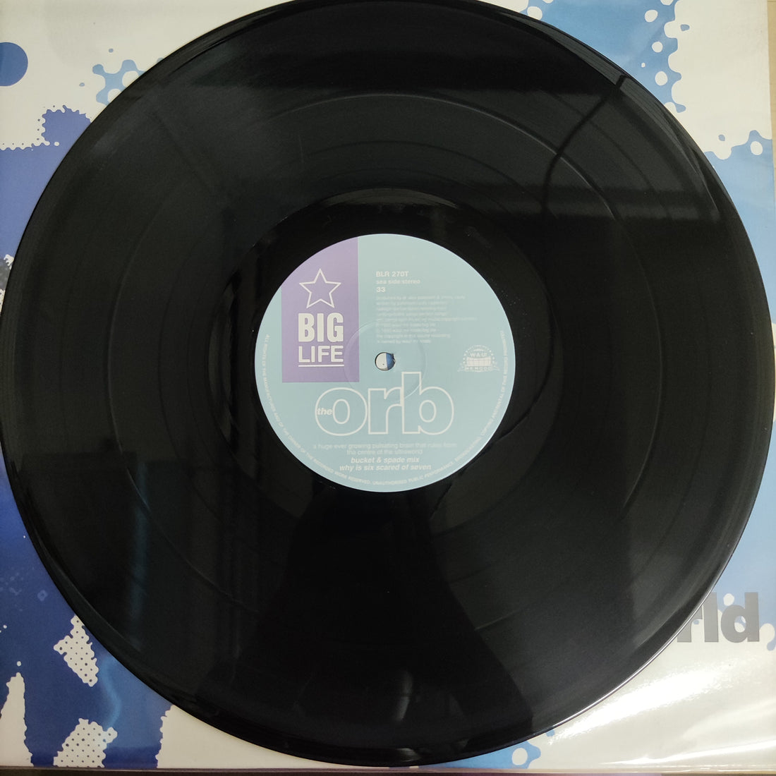 แผ่นเสียง The Orb - A Huge Ever Growing Pulsating Brain That Rules From The Centre Of The Ultraworld Vinyl VG+