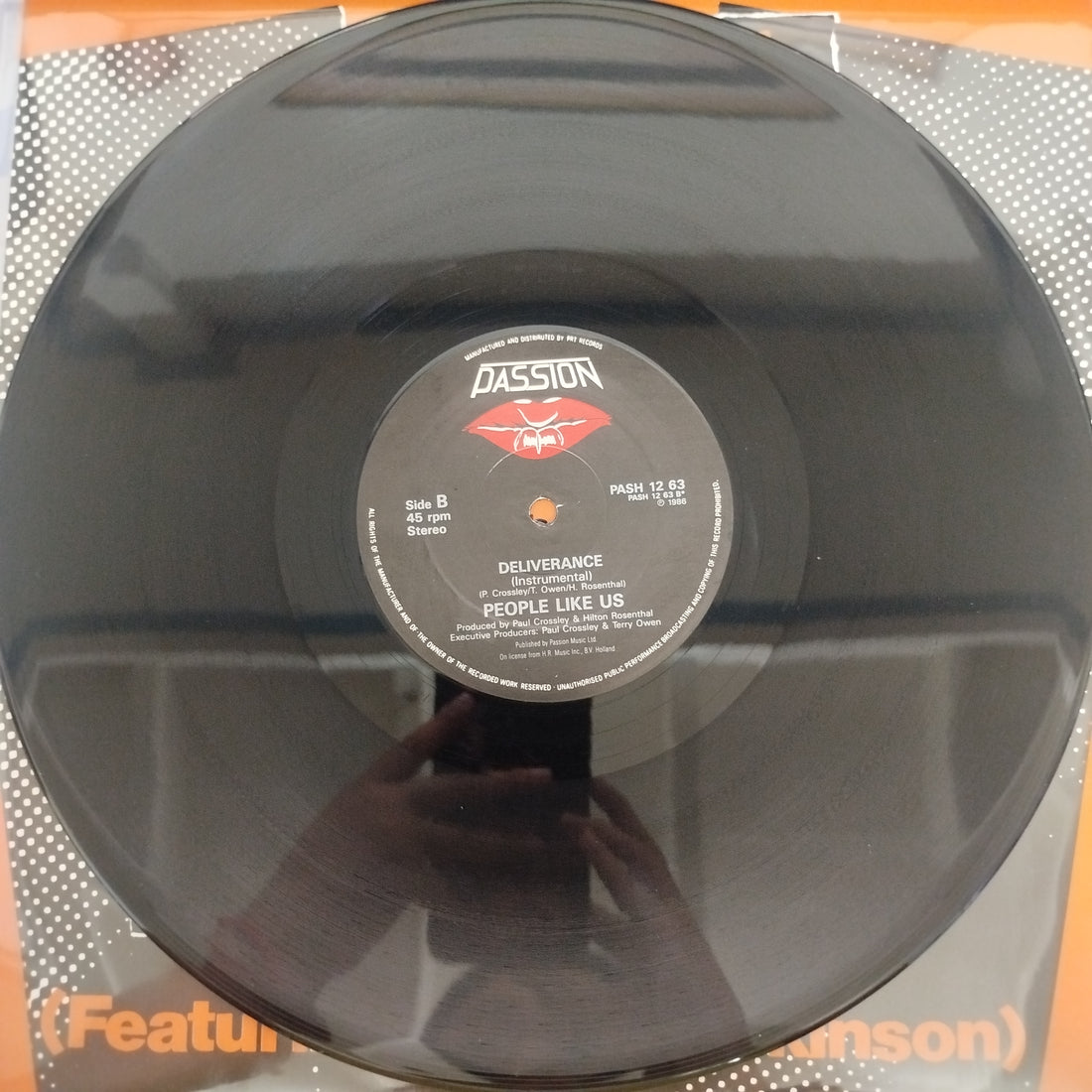 แผ่นเสียง People Like Us Featuring Cindy Dickinson - Deliverance Vinyl VG+