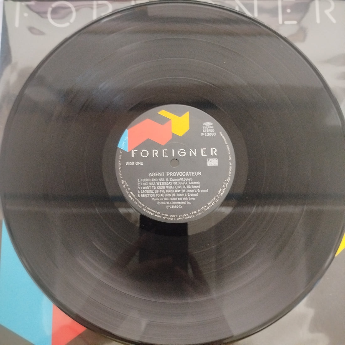 แผ่นเสียง Foreigner - Agent Provocateur Vinyl VG+