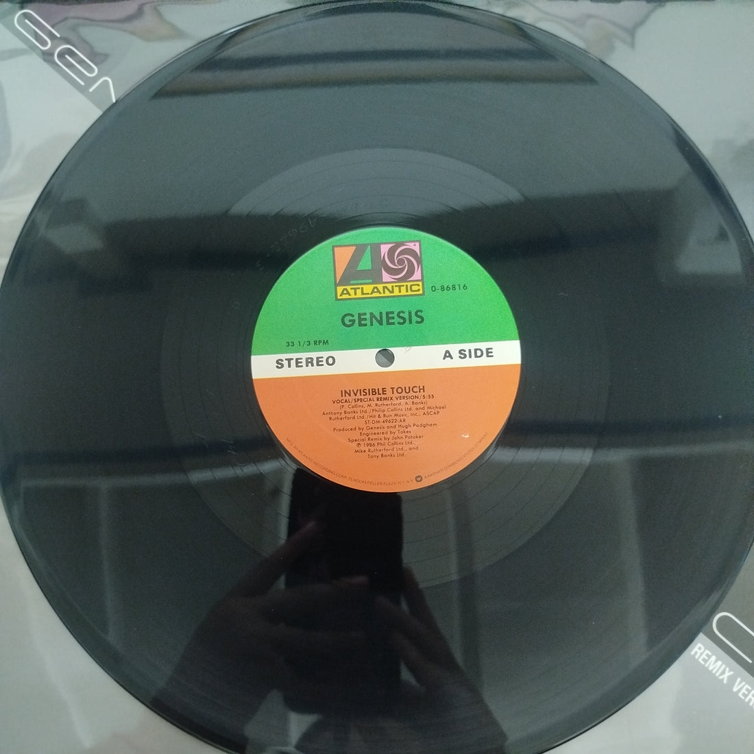 แผ่นเสียง Genesis - Invisible Touch Special Remix Version Vinyl VG+