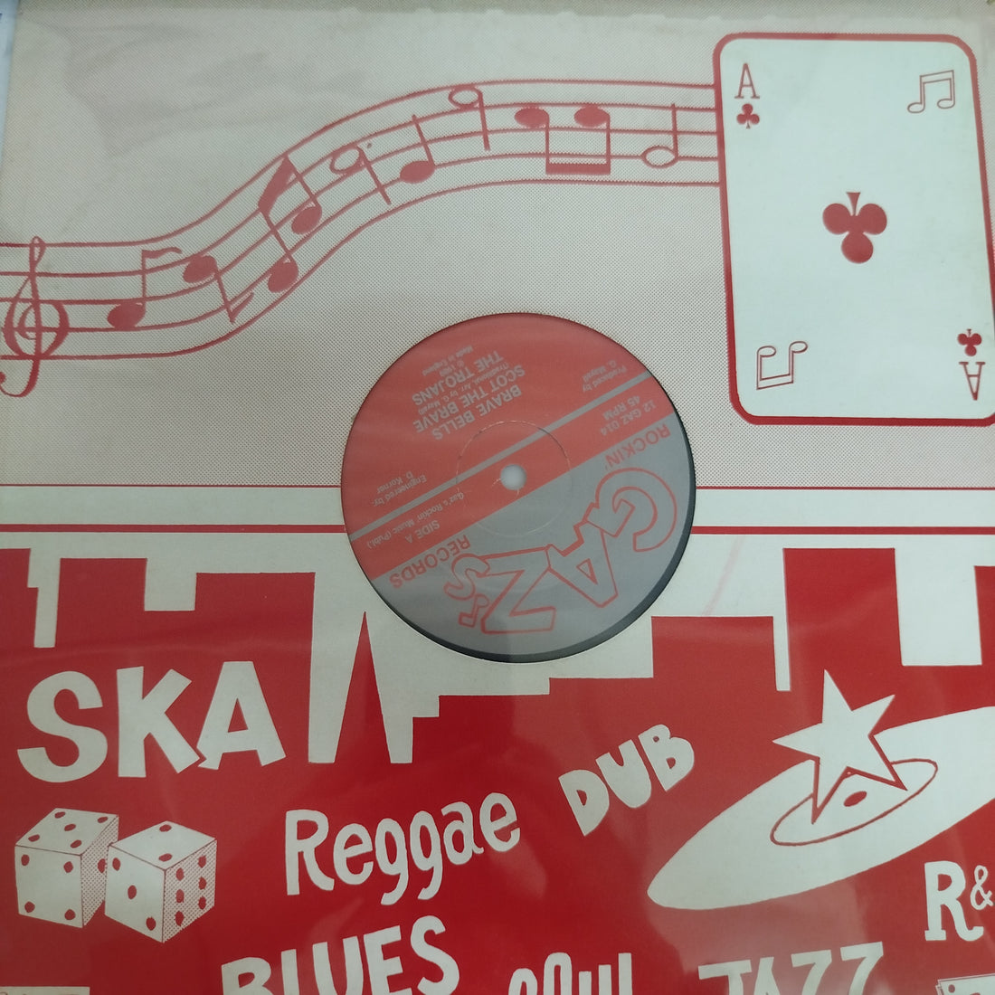 แผ่นเสียง The Trojans - Brave Bells Scot The Brave Vinyl VG+