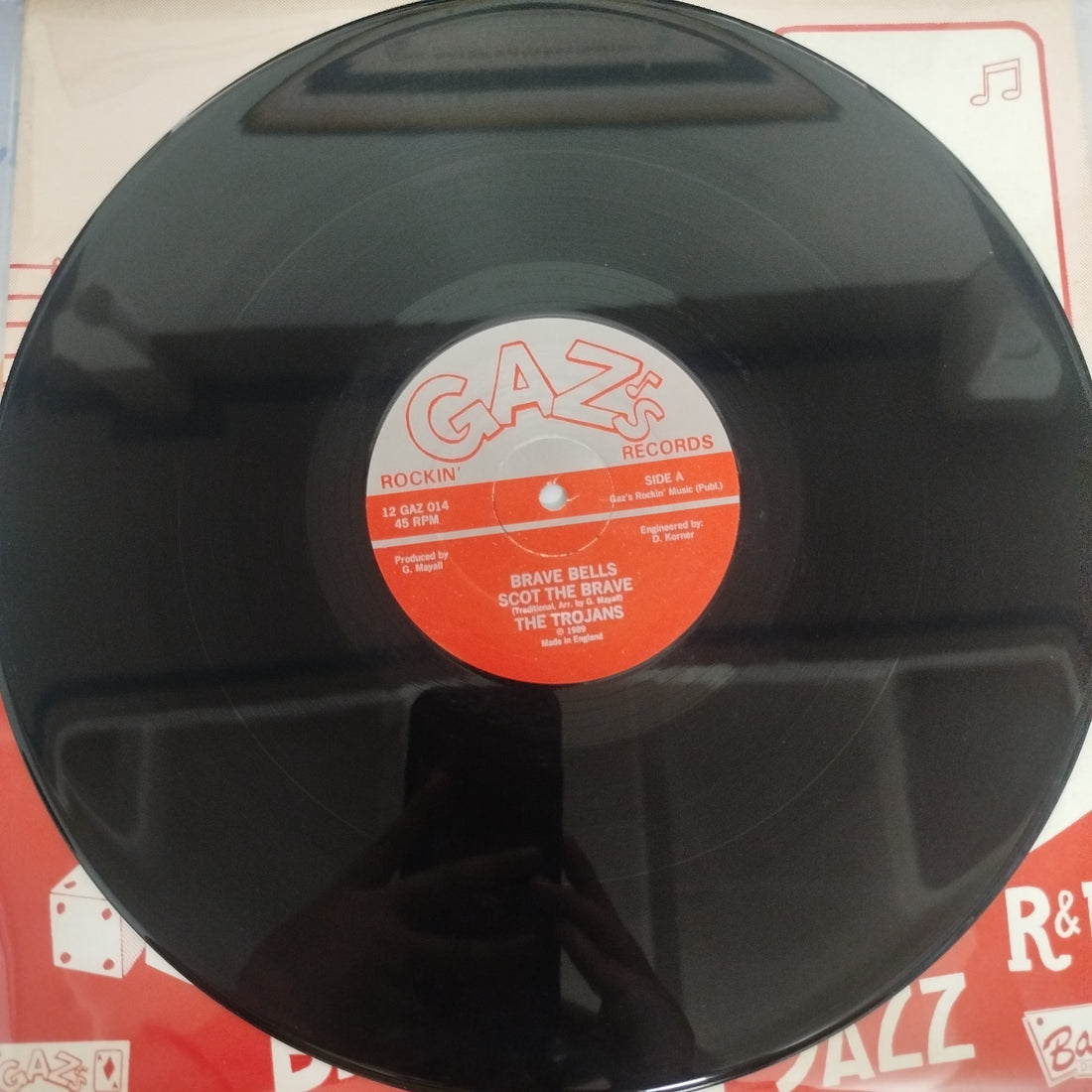 แผ่นเสียง The Trojans - Brave Bells Scot The Brave Vinyl VG+