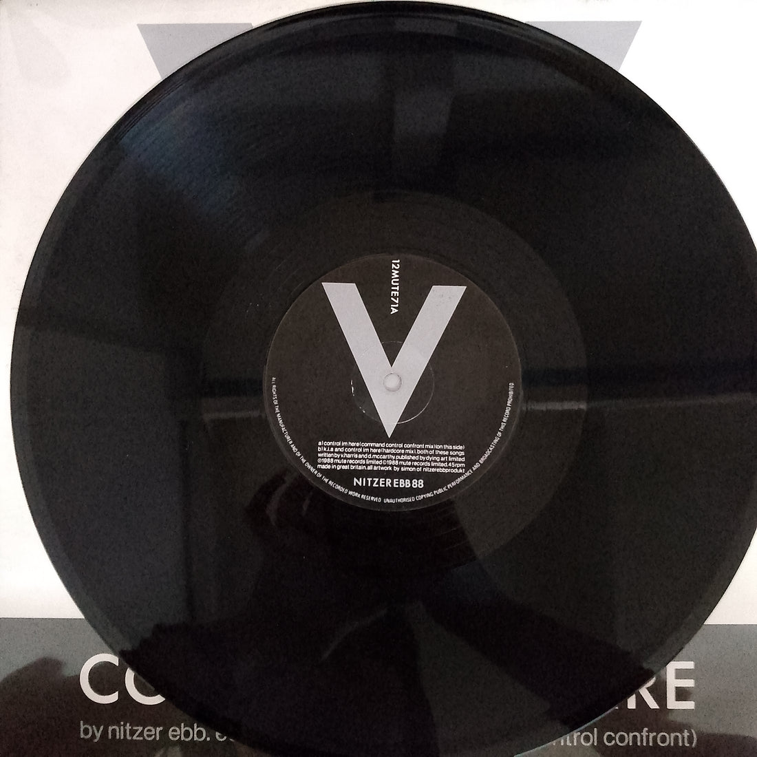 แผ่นเสียง Nitzer Ebb - Control Im Here Edition Number One Command Control Confront Vinyl VG+