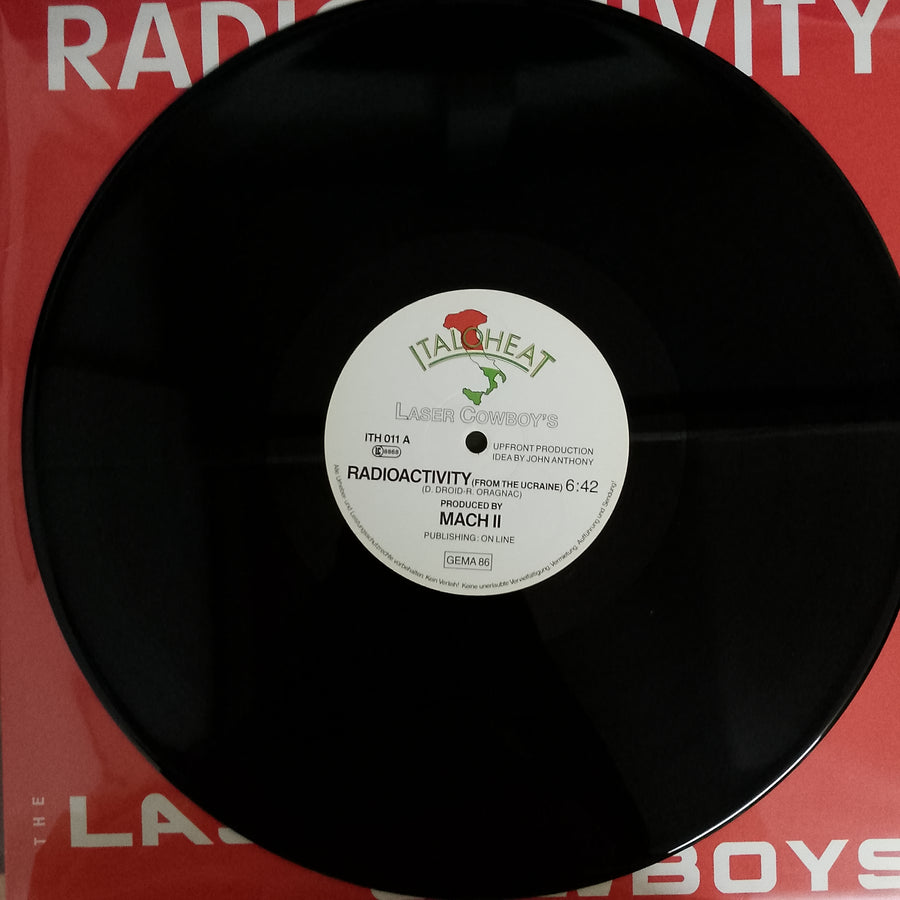 แผ่นเสียง Laser-Cowboys - Radioactivity Vinyl VG+