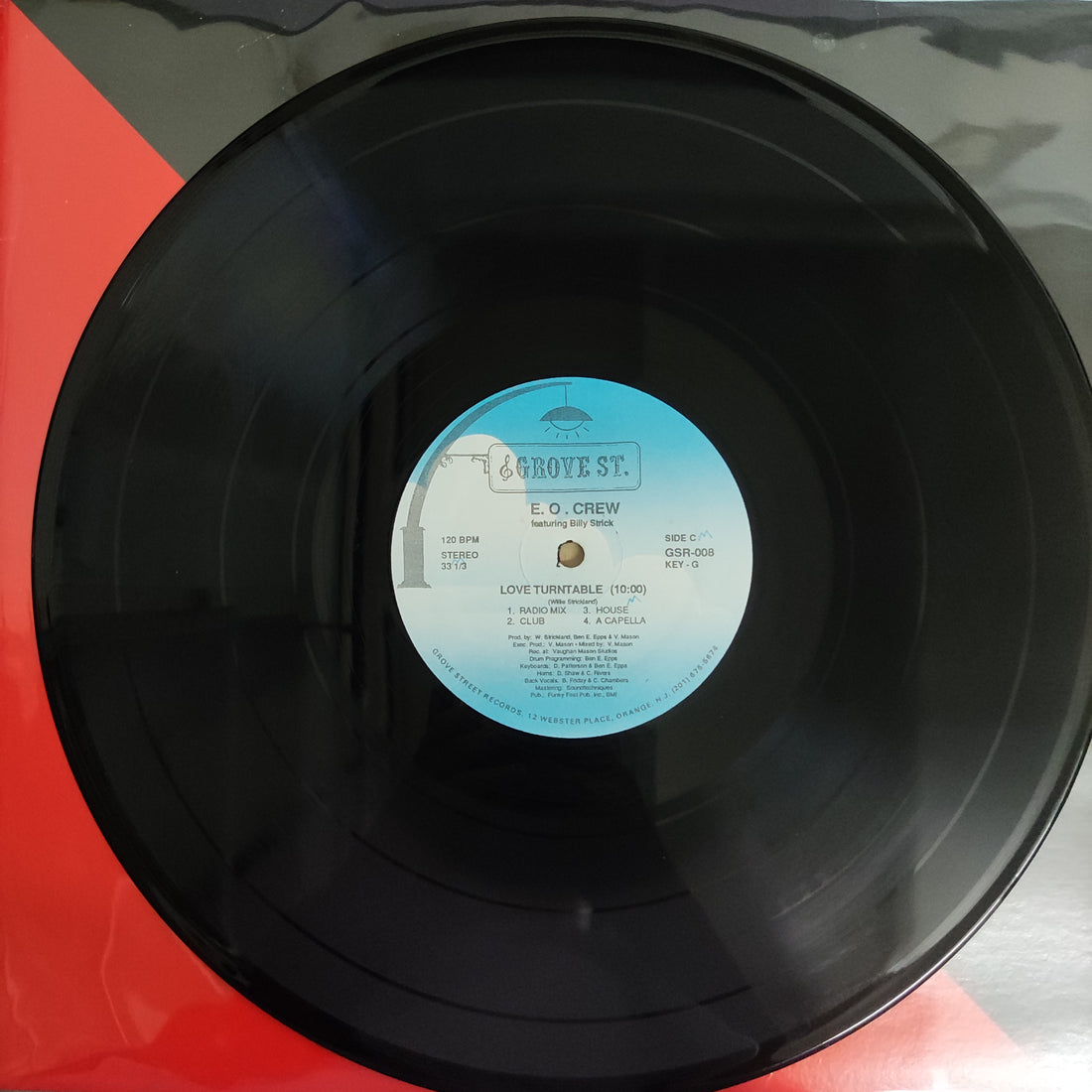 แผ่นเสียง E.O. Crew - Love Turntable / Talk 2 U Vinyl VG+