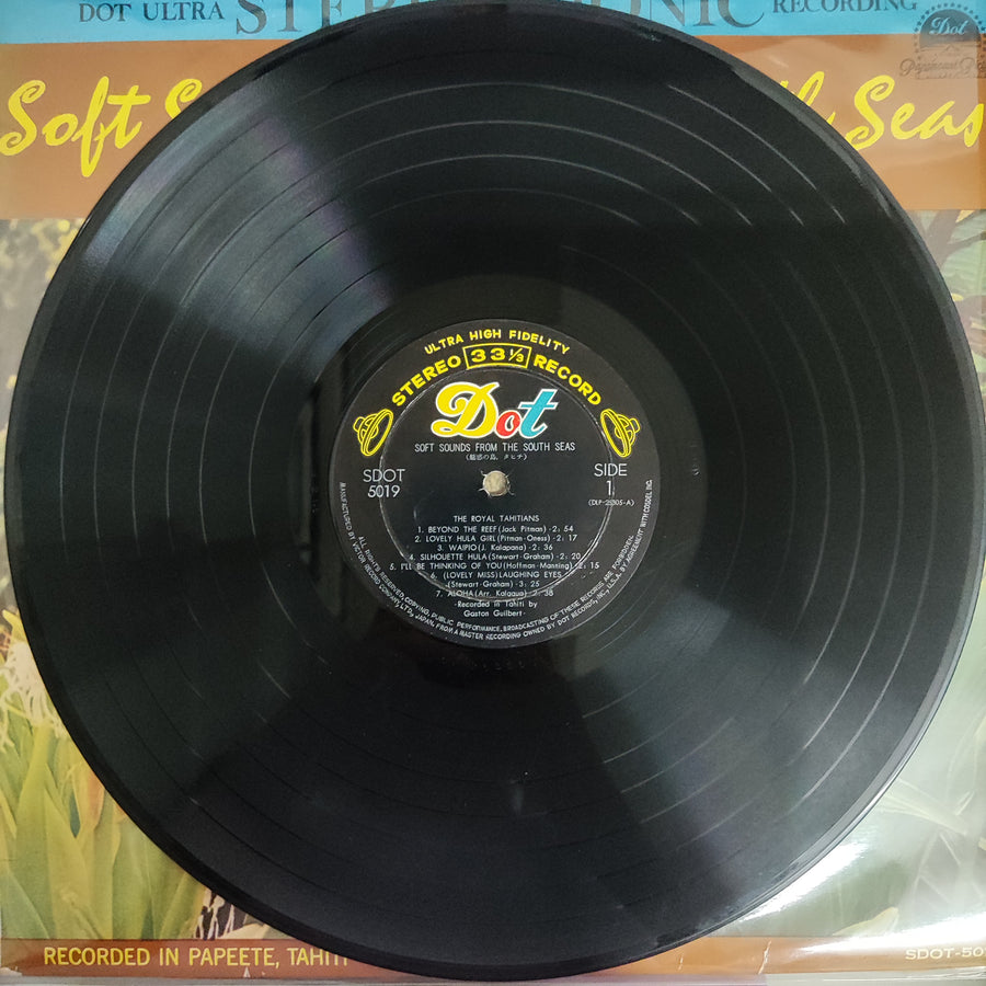 แผ่นเสียง The Royal Tahitians - Soft Sounds from the South Seas Vinyl VG+