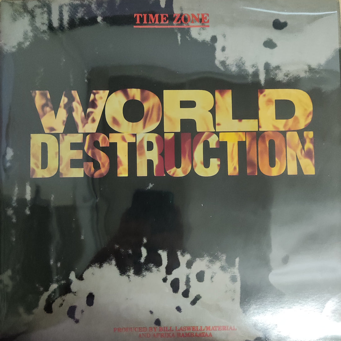 แผ่นเสียง Time Zone - World Destruction Vinyl VG+