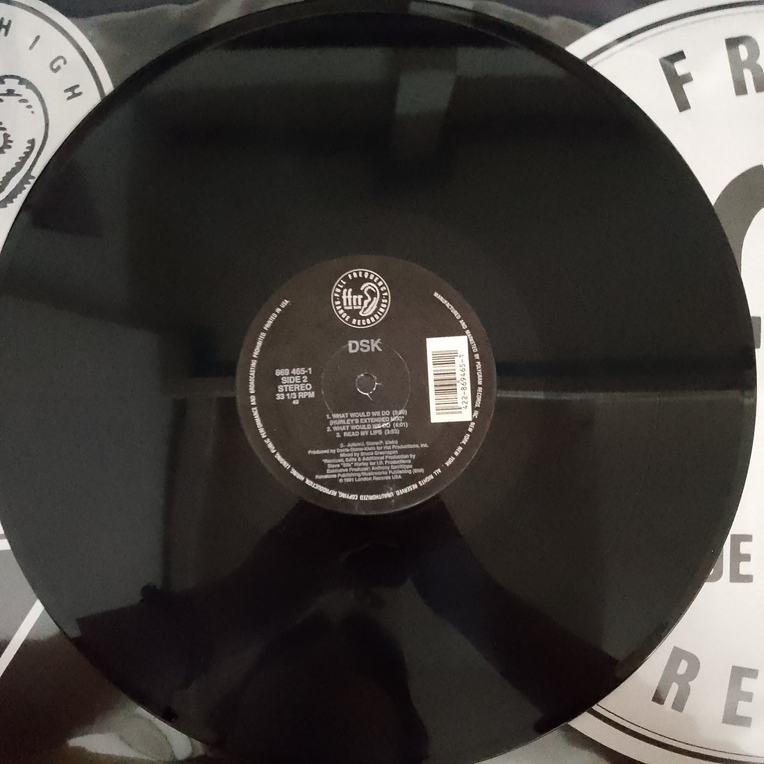 แผ่นเสียง DSK - What Would We Do Vinyl VG+