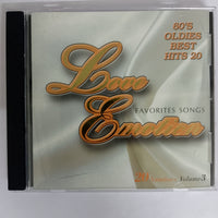 ซีดี Various - Love Emotion 60’S OLDIES BEST HITS 20 Vol.3 CD VG+