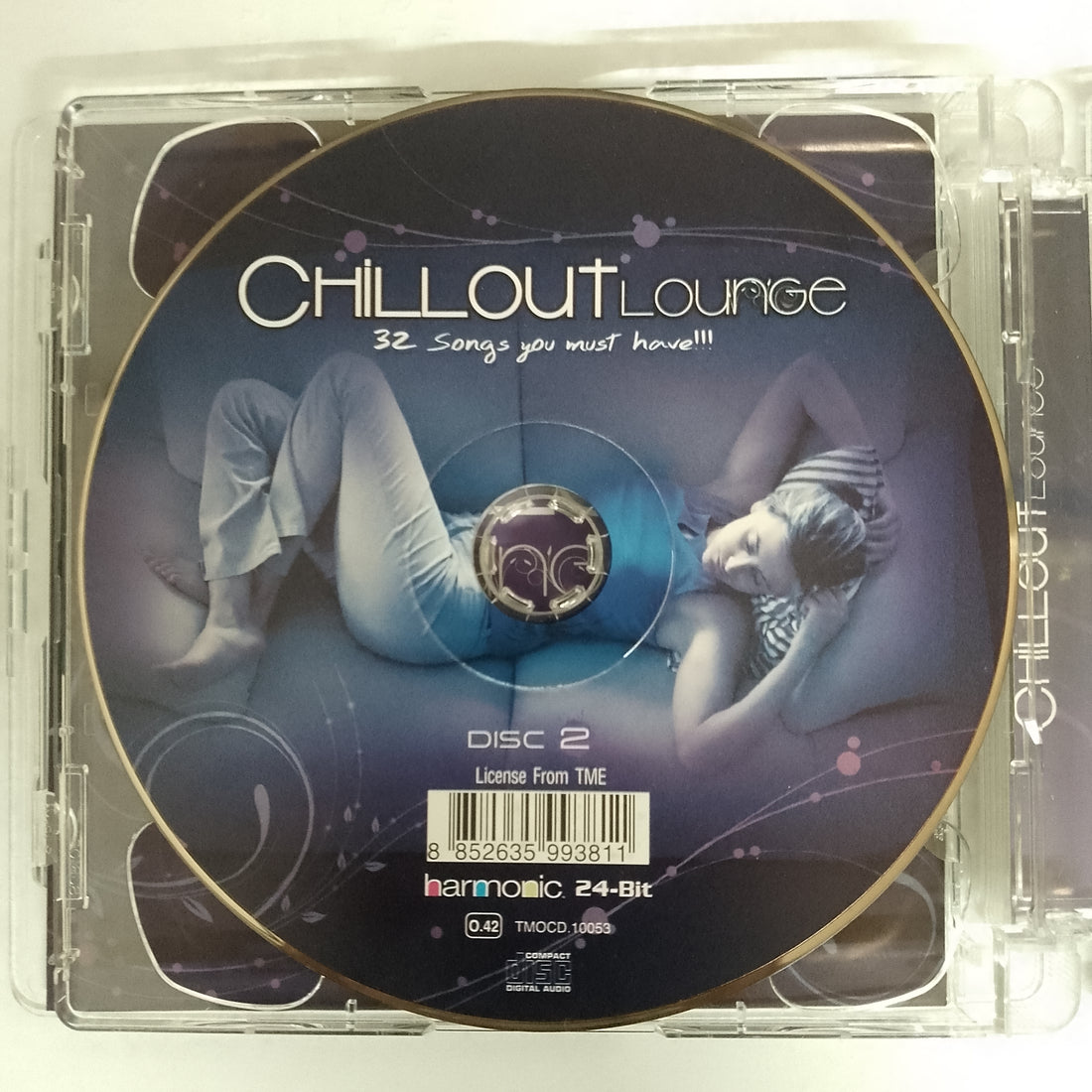 ซีดี Various - Chillout Lounge 32 CD VG+ 2CDs แผ่นทอง 24bit