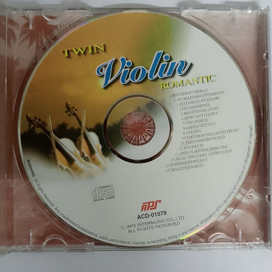 ซีดี Various - Twin Violin Romantic CD VG+