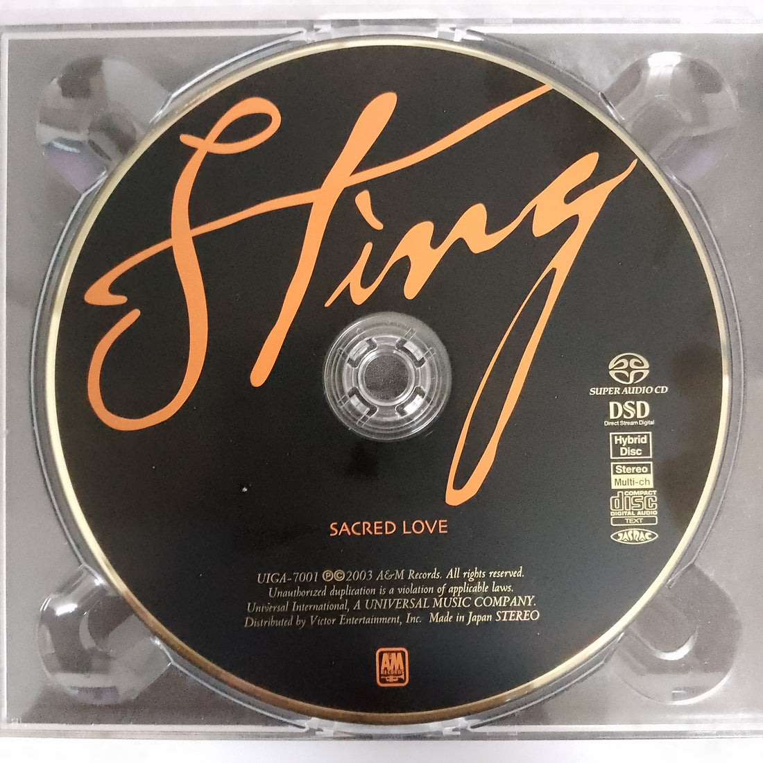 ซีดี Sting – Sacred Love SACD VG+