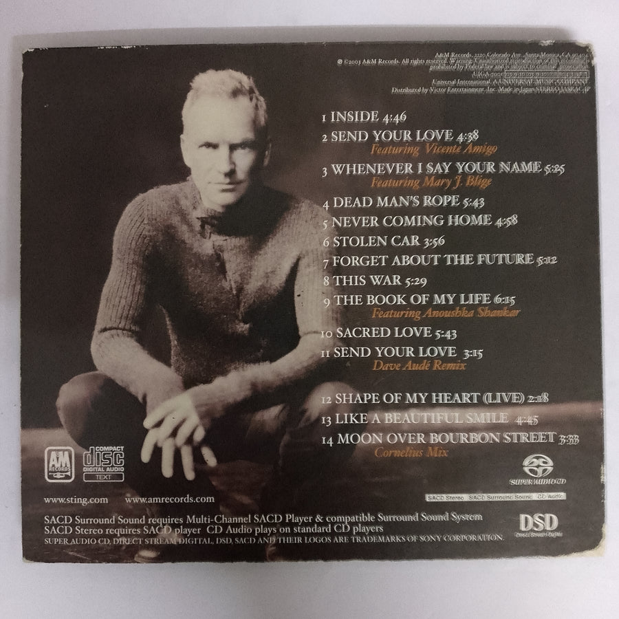 ซีดี Sting – Sacred Love SACD VG+