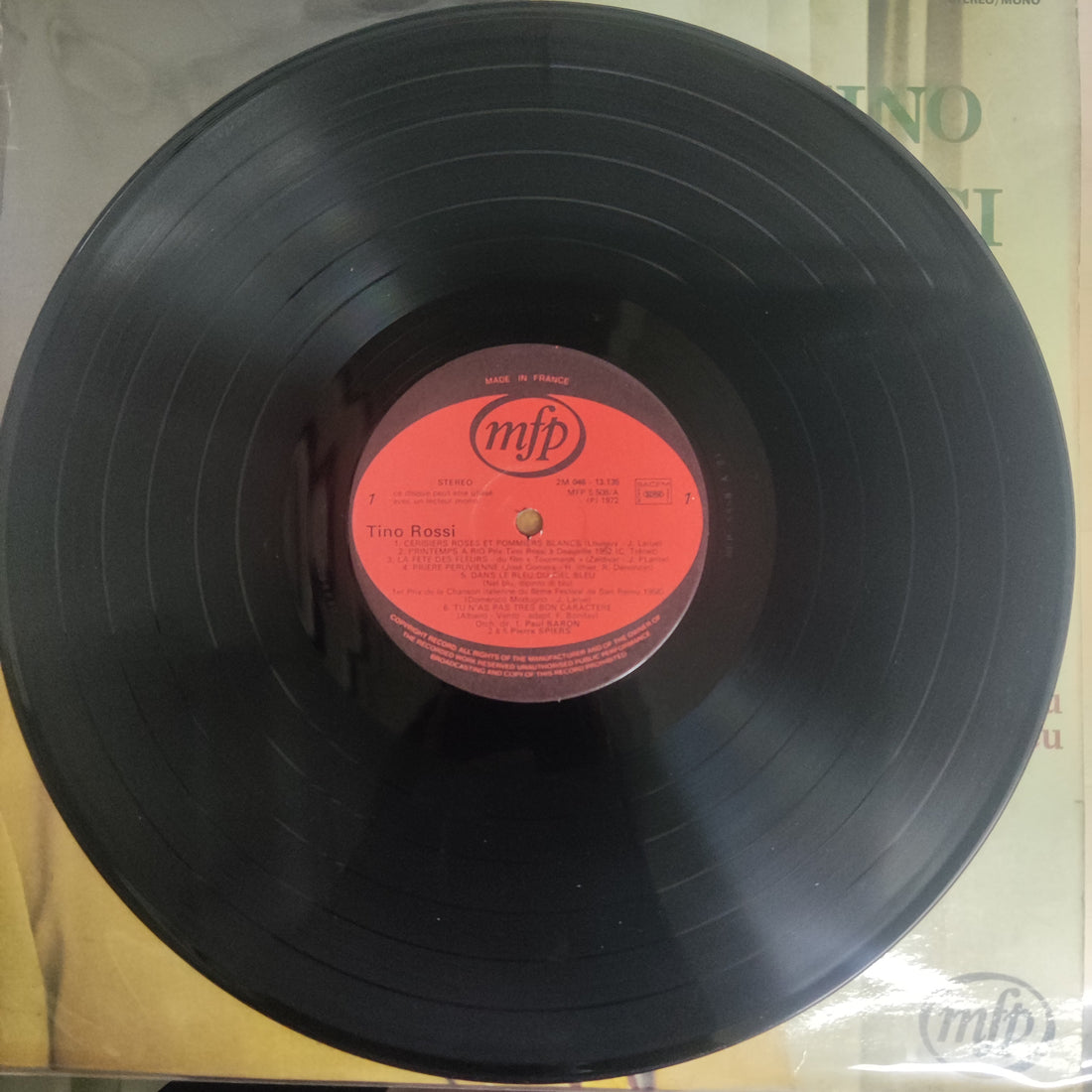 แผ่นเสียง Tino Rossi - Tino Rossi Vinyl VG+