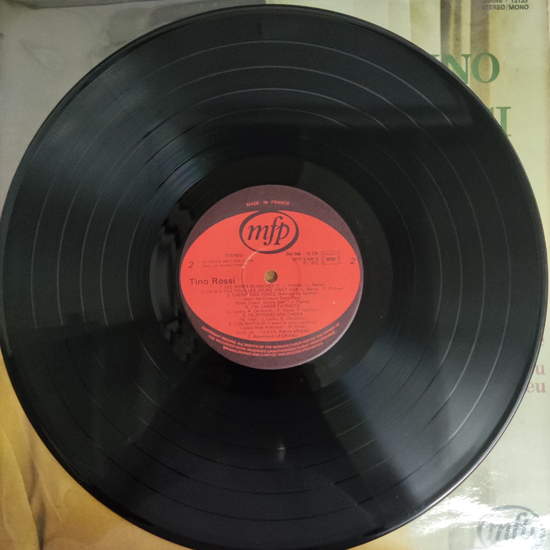 แผ่นเสียง Tino Rossi - Tino Rossi Vinyl VG+