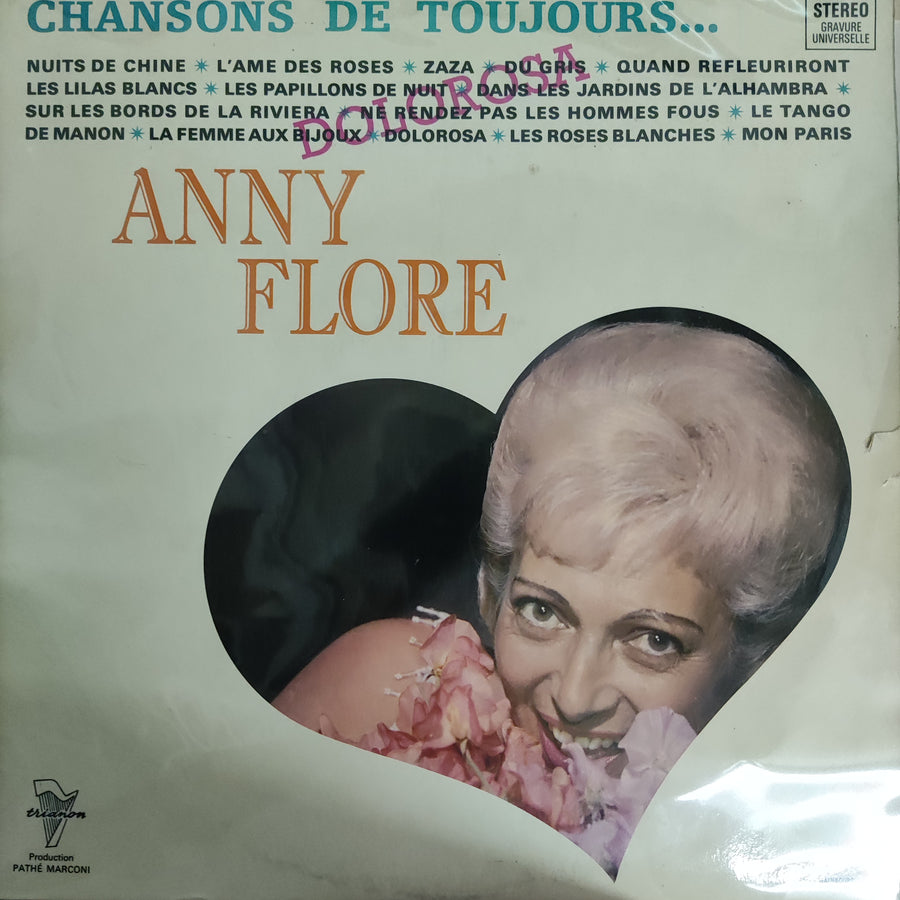 แผ่นเสียง Anny Flore - Chansons De Toujours Vol. 1 Vinyl VG+