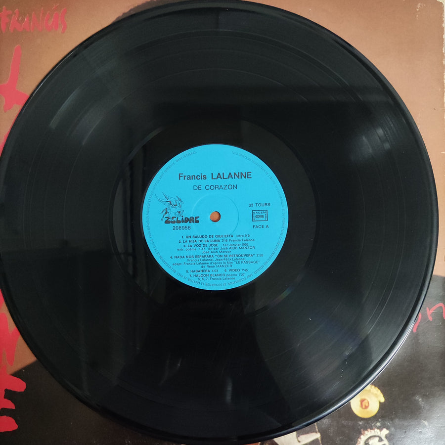 แผ่นเสียง Francis Lalanne - De Corazón Vinyl VG+