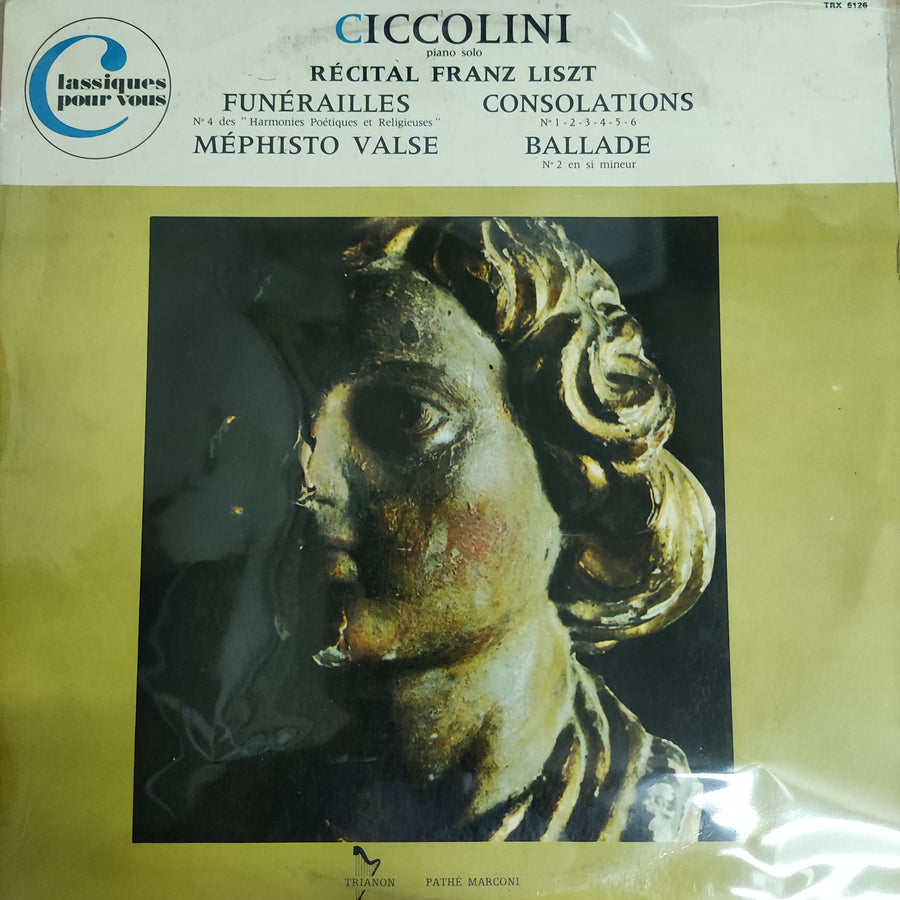 แผ่นเสียง Franz Liszt, Aldo Ciccolini - Récital Franz Liszt Vinyl G