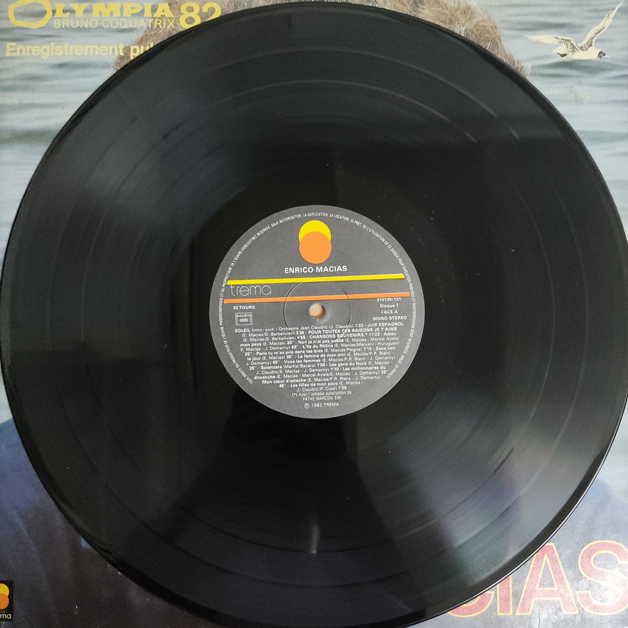 แผ่นเสียง Enrico Macias - Olympia 82 Vinyl VG+