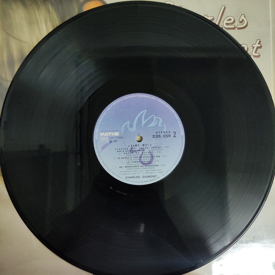 แผ่นเสียง Charles Dumont - Aime-moi Vinyl VG+