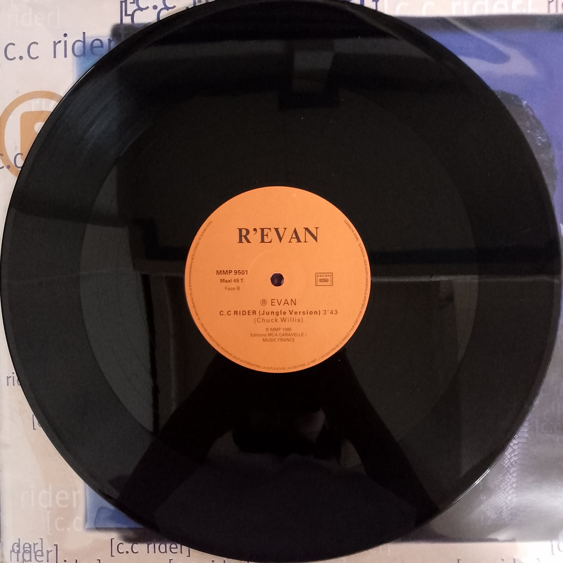 แผ่นเสียง R' Evan - C. C. Rider Vinyl VG