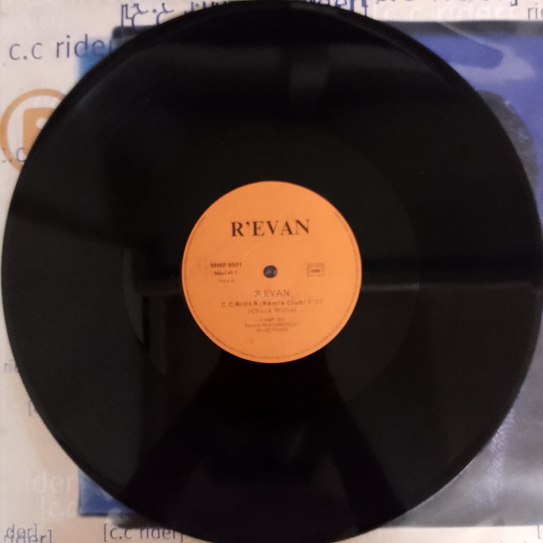 แผ่นเสียง R' Evan - C. C. Rider Vinyl VG