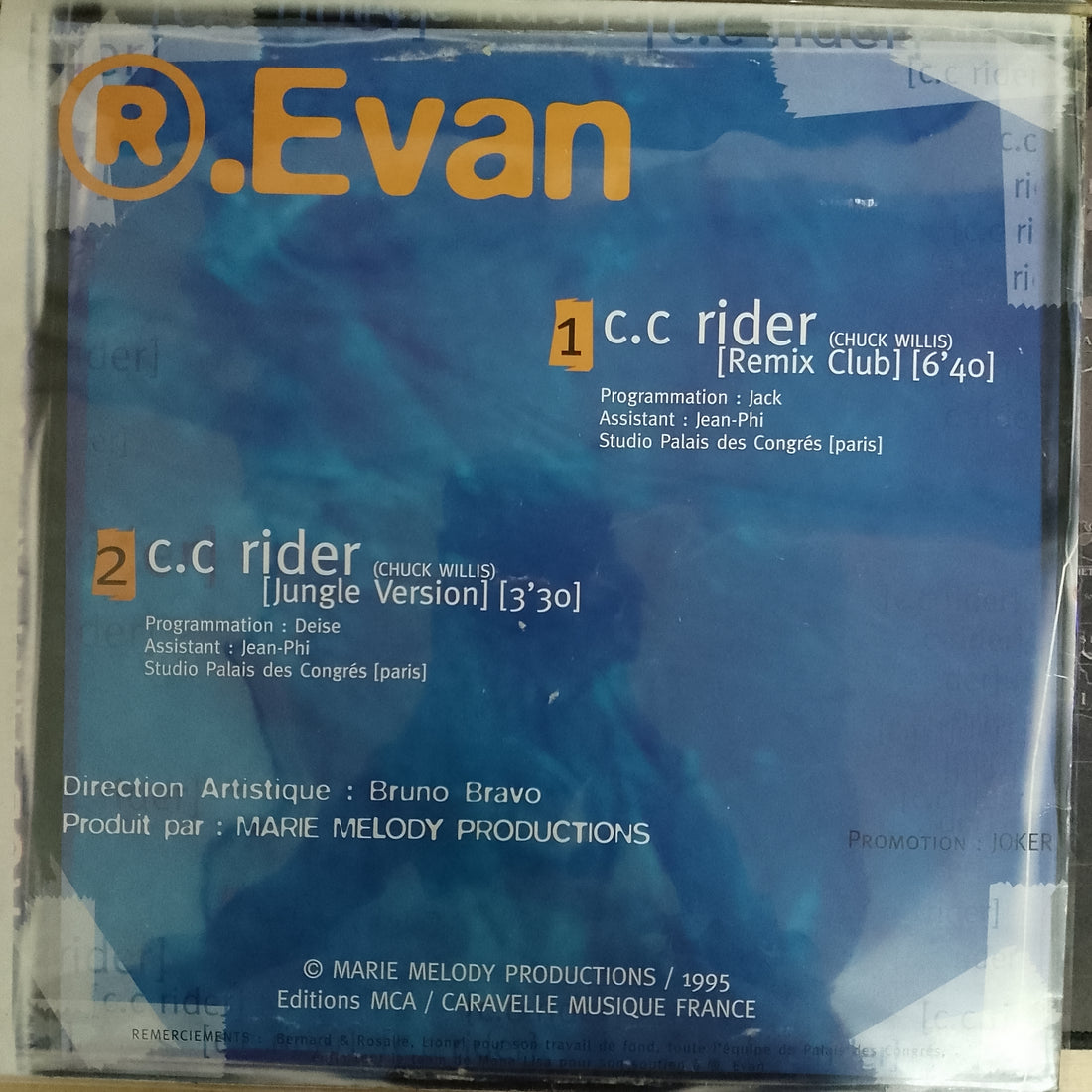 แผ่นเสียง R' Evan - C. C. Rider Vinyl VG