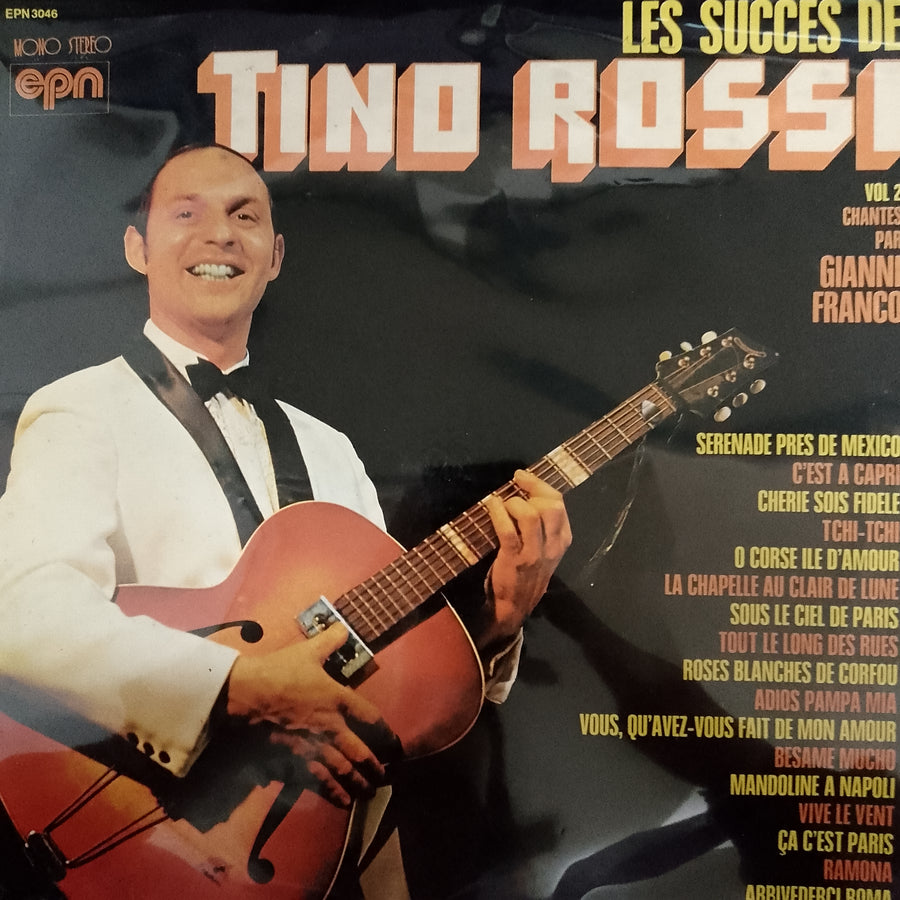 แผ่นเสียง Gianni Franco - Les Succès De Tino Rossi Vol 2 Vinyl VG+