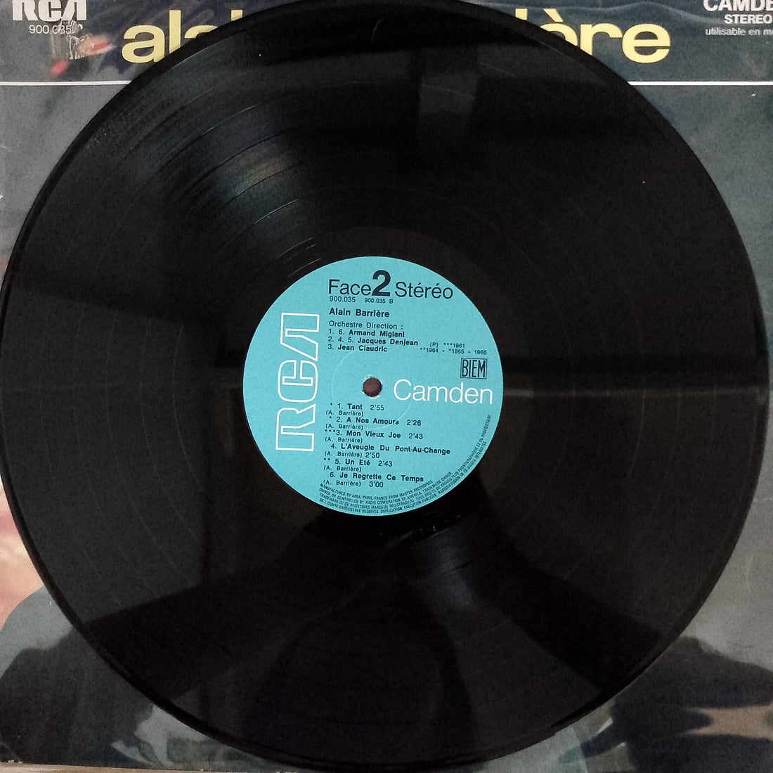 แผ่นเสียง Alain Barrière - Alain Barrière Vinyl VG+