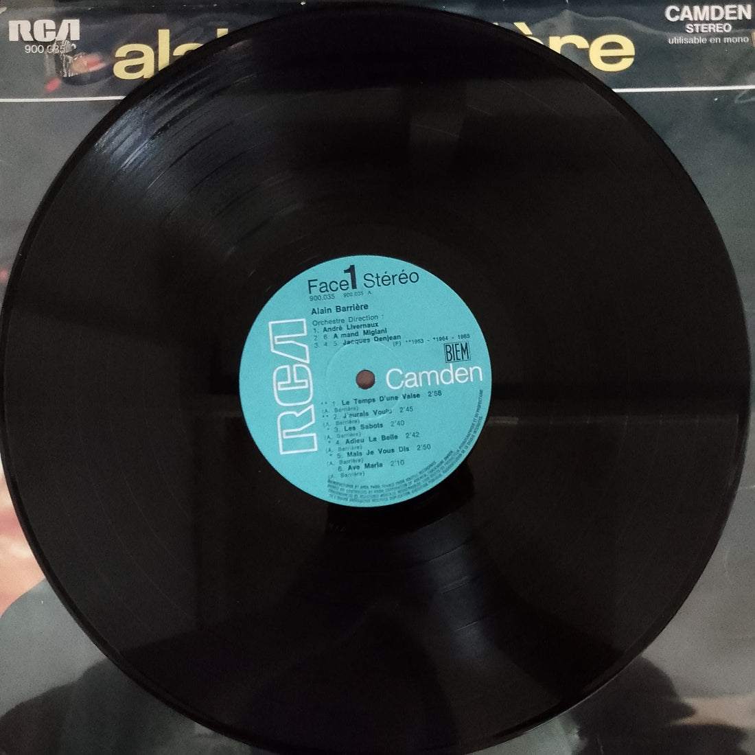 แผ่นเสียง Alain Barrière - Alain Barrière Vinyl VG+