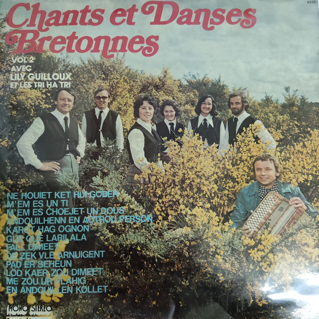 แผ่นเสียง Lily Guilloux, Son Ensemble Et Ses Chanteurs - Chants Et Danses Bretonnes Vol 2 Vinyl VG+