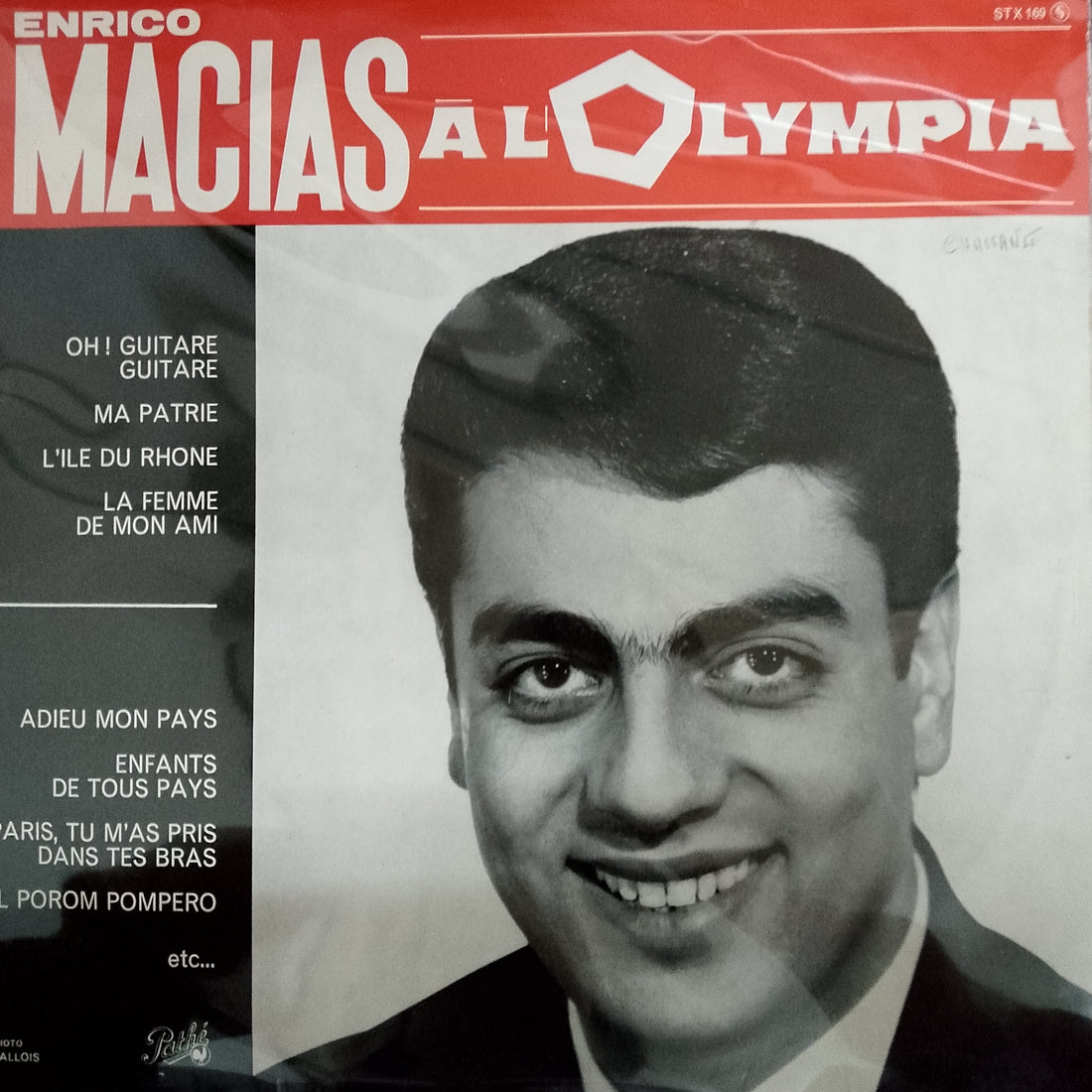 แผ่นเสียง Enrico Macias - Enrico Macias A L'Olympia Vinyl VG+