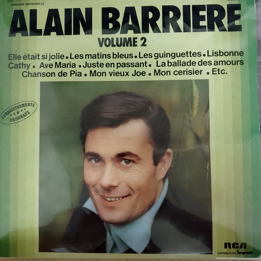 แผ่นเสียง Alain Barrière - Volume 2 Vinyl VG+