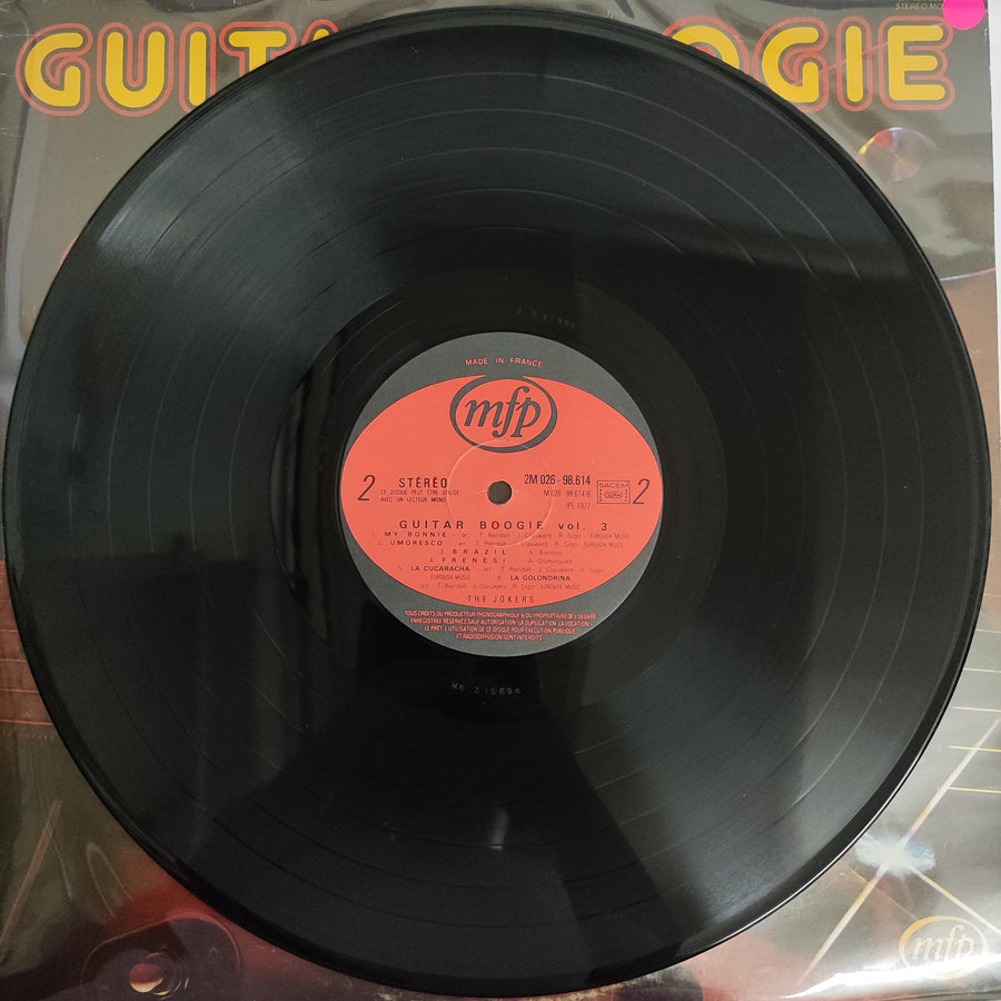 แผ่นเสียง The Jokers - Guitar Boogie Vol. 3 Vinyl G