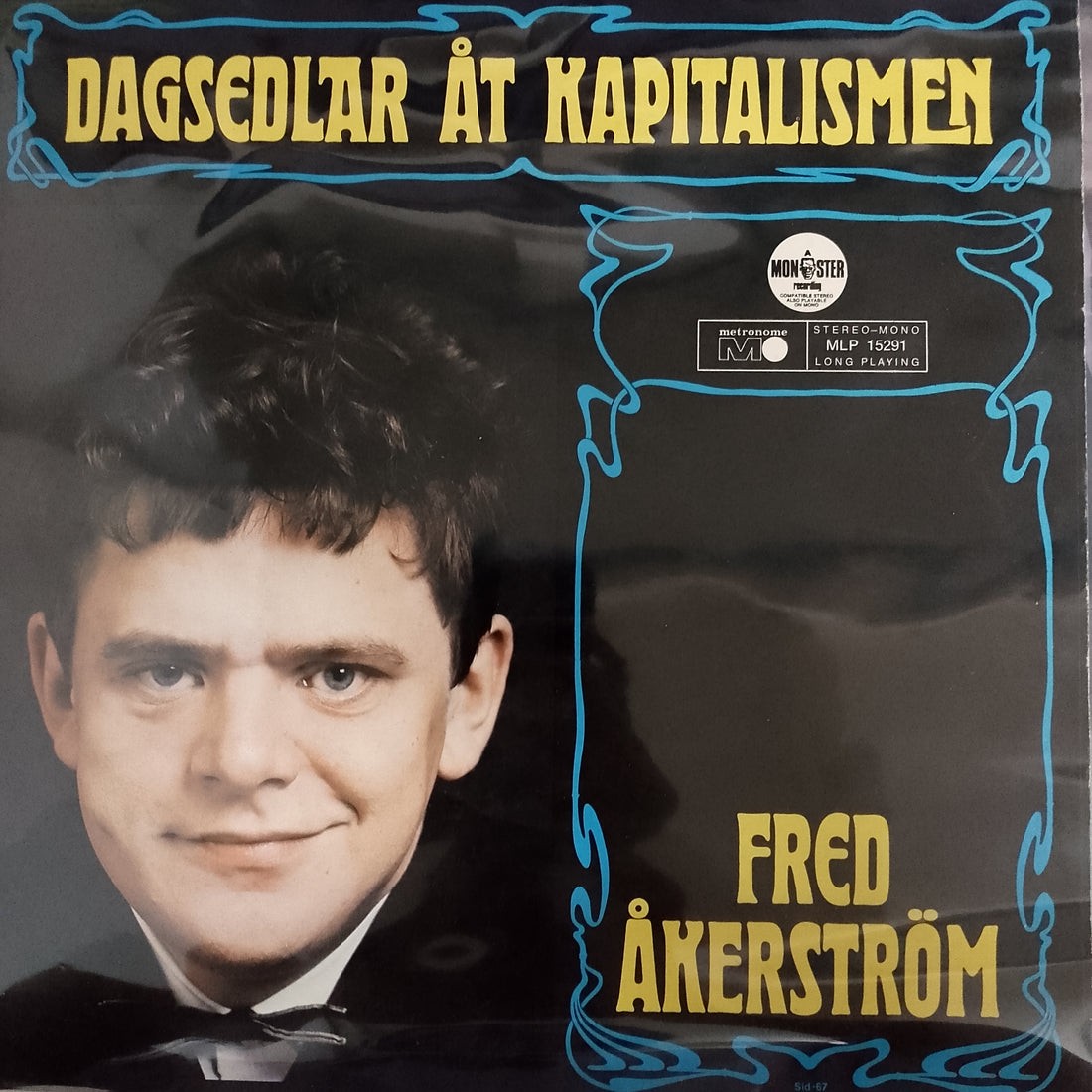 แผ่นเสียง Fred Åkerström - Dagsedlar Åt Kapitalismen Vinyl VG