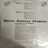 แผ่นเสียง Maria Dolores Pradera Acompañada Por Los Gemelos - Maria Dolores Pradera Acompañada Por Los Gemelos Vinyl G