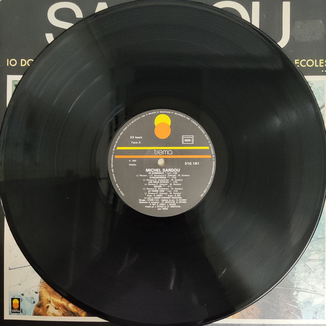 แผ่นเสียง Michel Sardou - Io Domenico Vinyl G