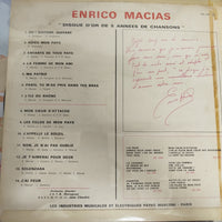 แผ่นเสียง Enrico Macias - Disque D'Or De 5 Années De Chansons Vinyl G