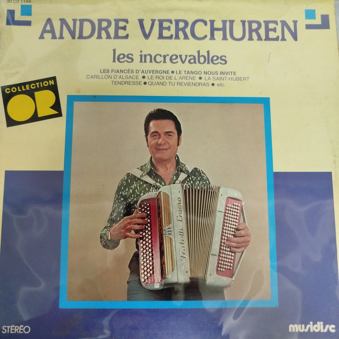 แผ่นเสียง André Verchuren - Les Increvables Vinyl VG+