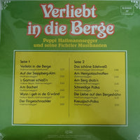 แผ่นเสียง Peppi Hallmannsegger Und Seine Fichtler Musikanten - Verliebt In Die Berge Vinyl VG+