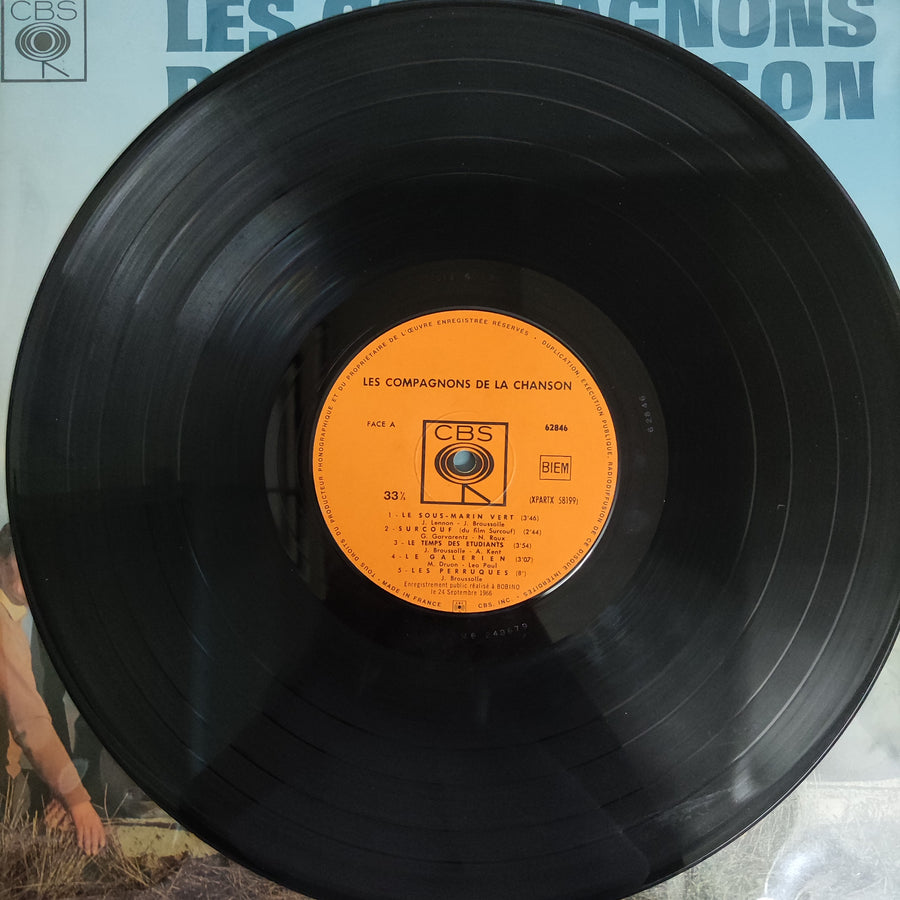 แผ่นเสียง Les Compagnons De La Chanson - A Bobino Vinyl VG+