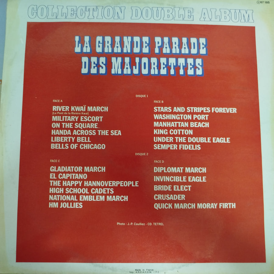 แผ่นเสียง Unknown Artist - La Grande Parade Des Majorettes Vinyl VG+ 4LPs