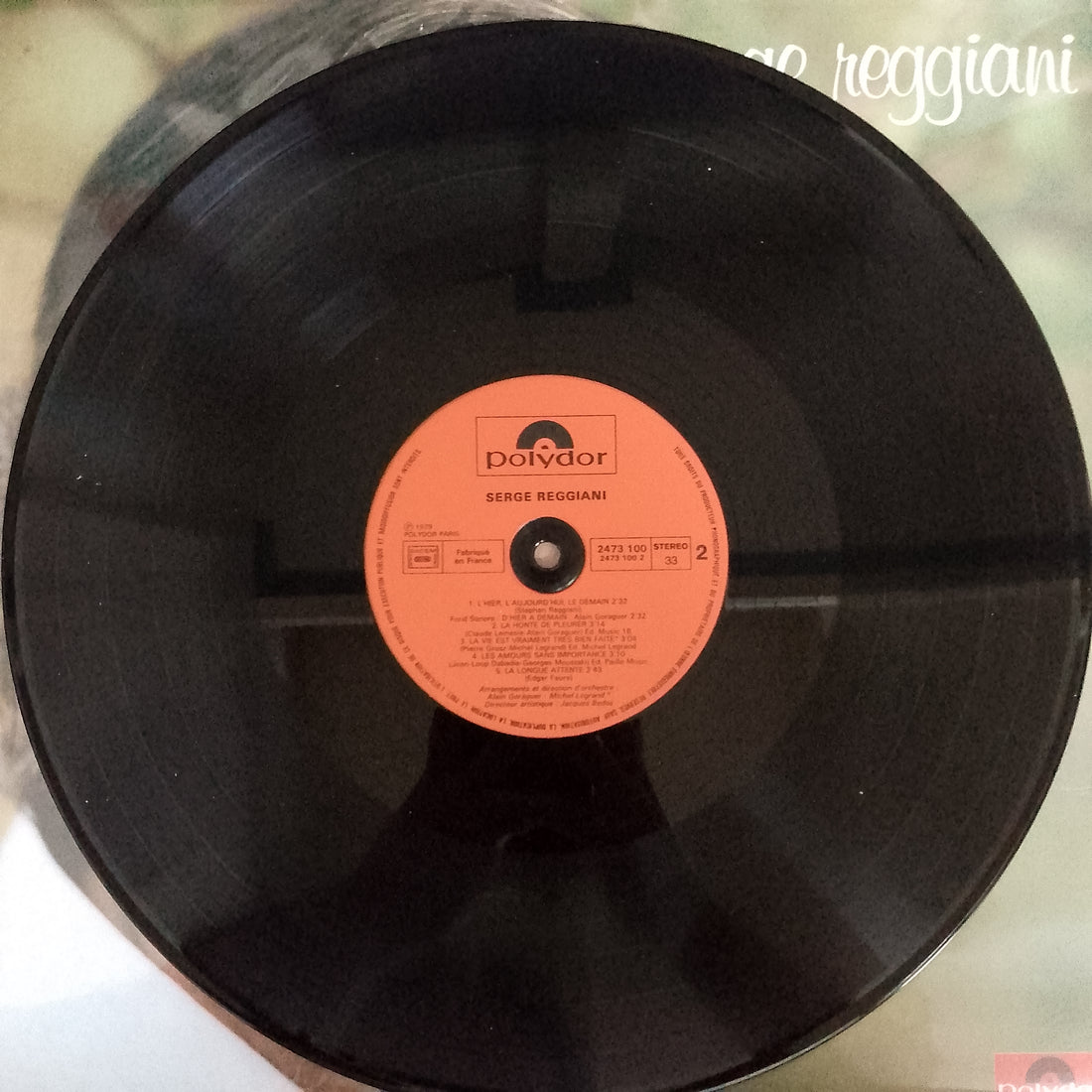 แผ่นเสียง Serge Reggiani - Serge Reggiani Vinyl VG+