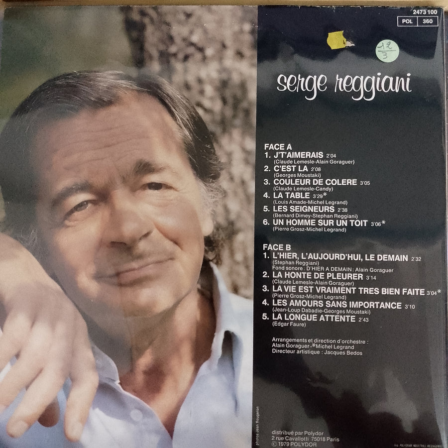 แผ่นเสียง Serge Reggiani - Serge Reggiani Vinyl VG+