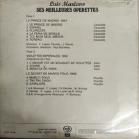 แผ่นเสียง Luis Mariano - Ses Meilleures Operettes Vinyl VG+