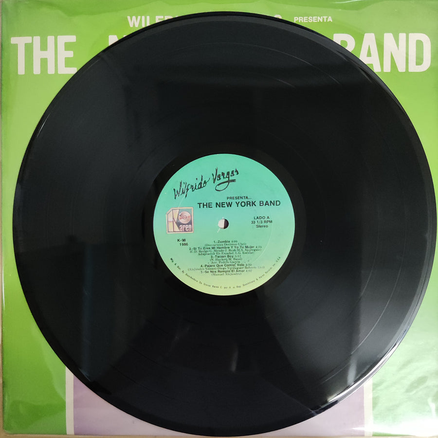 แผ่นเสียง The New York Band - Wilfrido Vargas Presenta Vinyl VG+