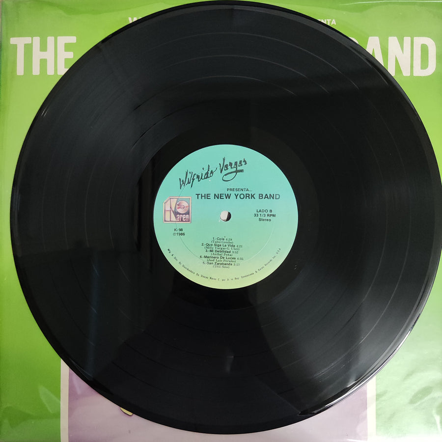 แผ่นเสียง The New York Band - Wilfrido Vargas Presenta Vinyl VG+