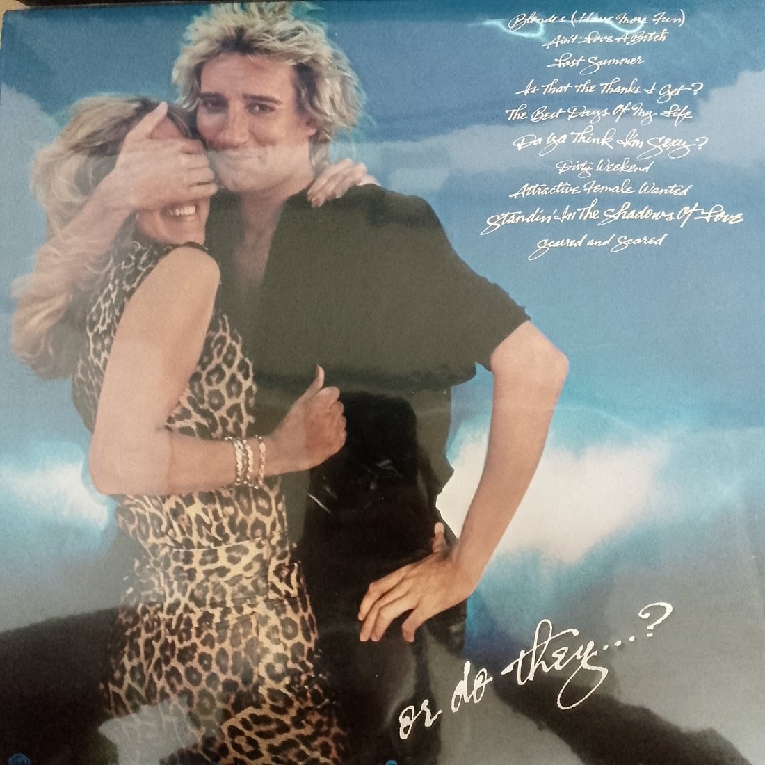 แผ่นเสียง Rod Stewart - Blondes Have More Fun Vinyl VG+