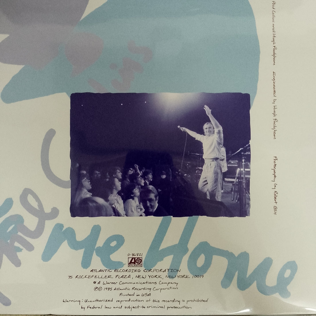 แผ่นเสียง Phil Collins - Take Me Home Extended Mix Vinyl VG+